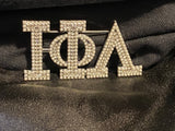 Iota Pearl & Bling Lapel Pin