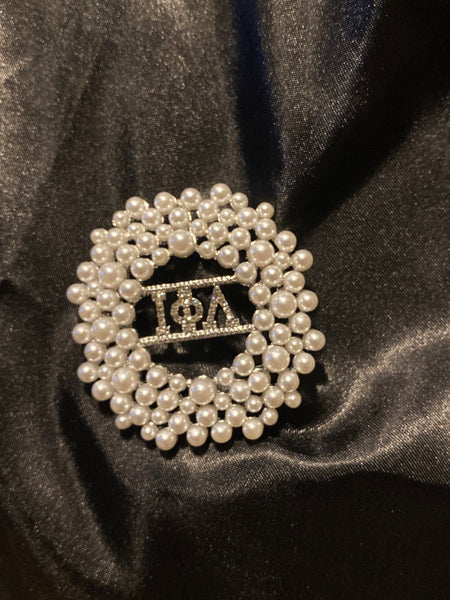 IΦΛ Greek Letter Pearl